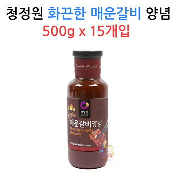 청정원 매운갈비 양념-화끈한맛 500g